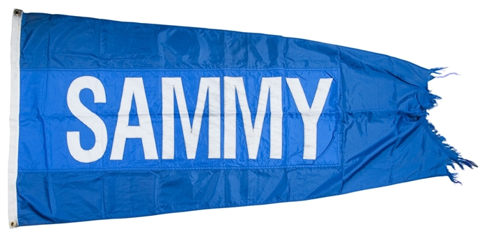 2015 Chicago Cubs “SAMMY” Sosa Flag Flown on Wrigley Field Rooftop 